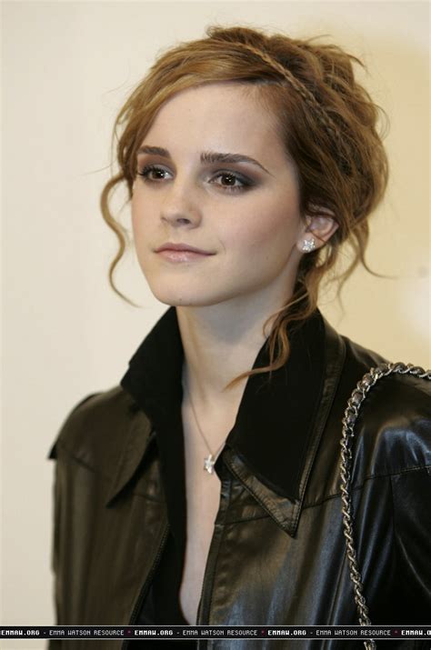 emma watson chanel earrings|easy chignon emma watson.